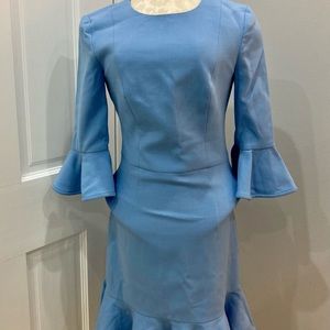 Blue dress, casual or office